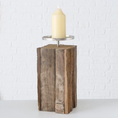 Kerzenleuchter Holz